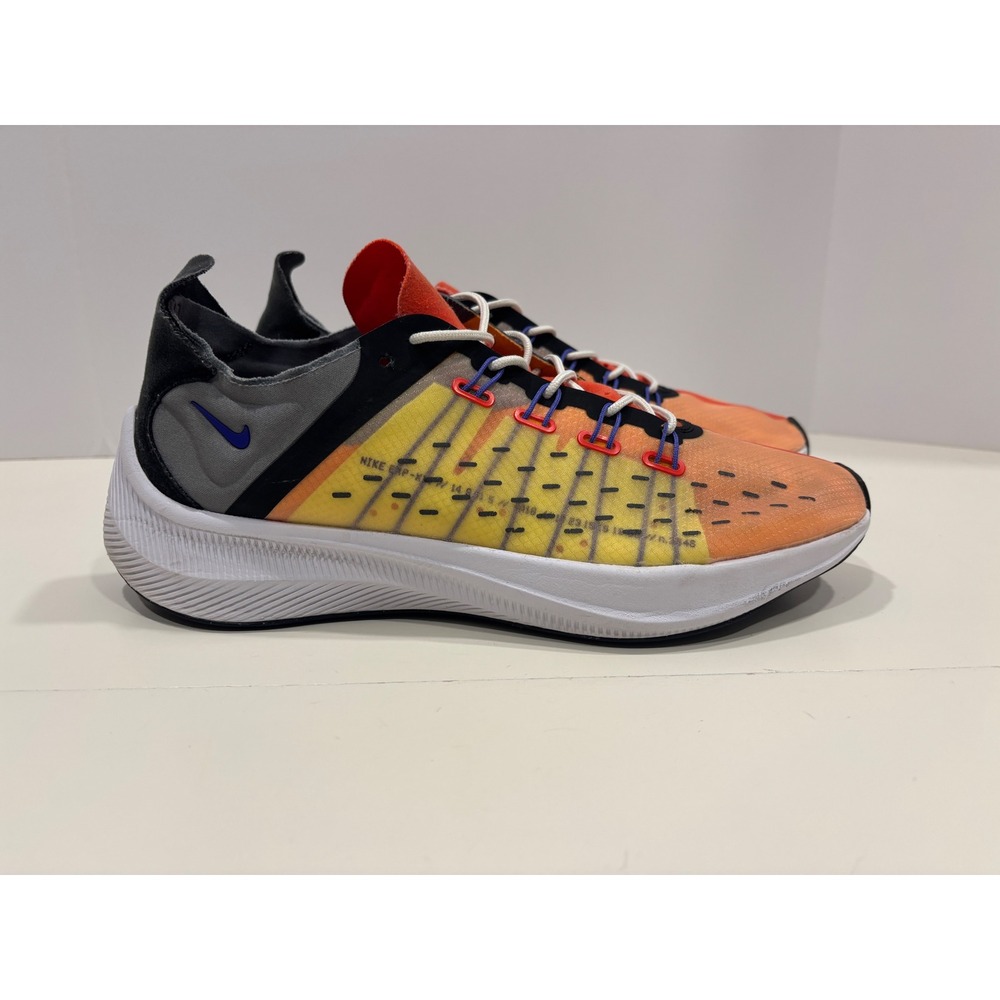 Nike EXP-X14 Mens Running Shoes Orange Yellow Grey AO1554-800 Size 11